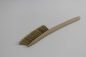 Preview: Leichtmetall-Felgenbürste / Roßhaar klein, spitz, Haarlänge 4 cm