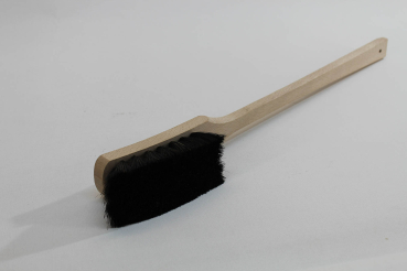 Preview: Kotflügelbürste geschwungen, 50 cm / Rosshaar