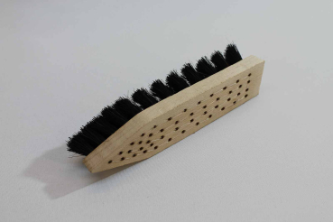 Preview: Abreibbürste / Arenga dunkel, mit Schmutzkante