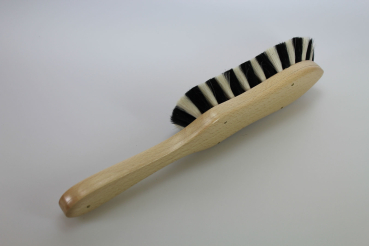 Preview: Möbelbürste / Ziegenhaar schwarz-weiß