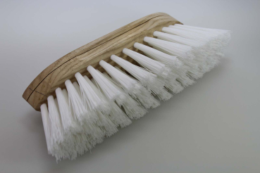 Preview: Mähnen- und Schweifbürste, Holz geölt / PP