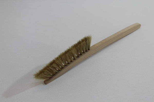 Leichtmetall-Felgenbürste / Roßhaar klein, spitz, Haarlänge 4 cm