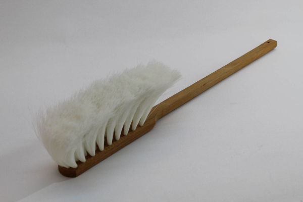 Autowaschbürste 60 cm, Hartholz geölt / Kunsthaar weich