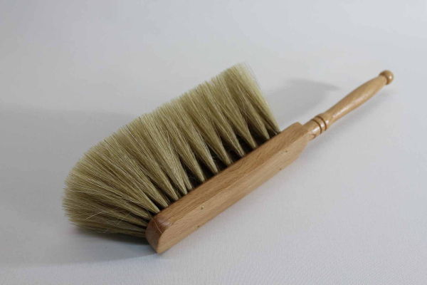 Tischfeger / Rosshaar hell