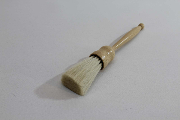 Möbelpinsel / Ziegenhaar weiß, 23 cm
