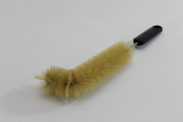 Heizkörperbürste gedreht / Naturborste, einraupig, mit Griff