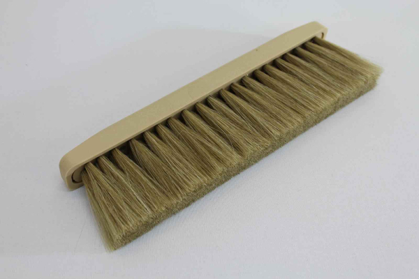 Mehlwischer, Kunststoff 29 cm / Rosshaar hell