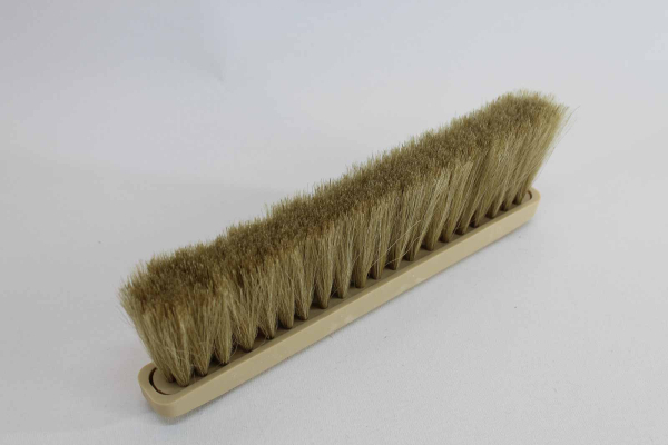 Mehlwischer, Kunststoff 29 cm / Rosshaar hell